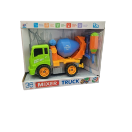 Mixer truck bouwpakket
