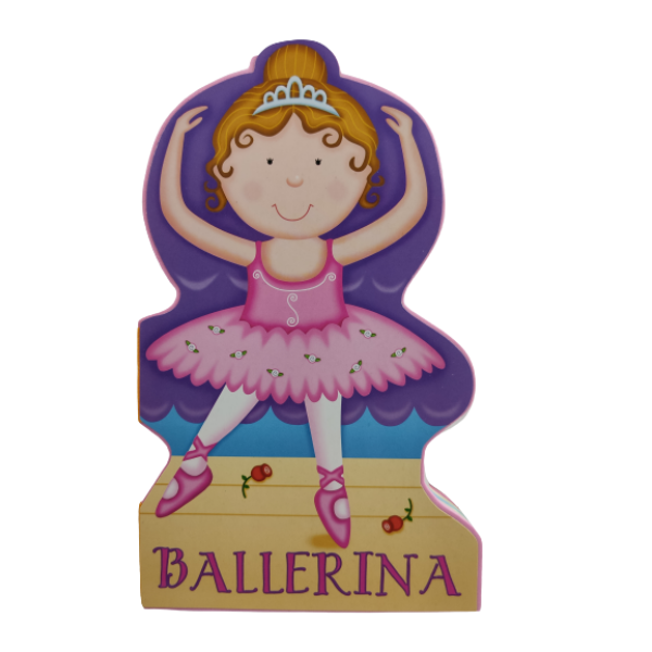 Kijk-/prentenboek Ballerina en Prinses 