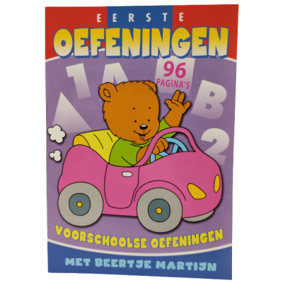 Eerste oefeningen met Beertje Martijn; spelletjesboek 