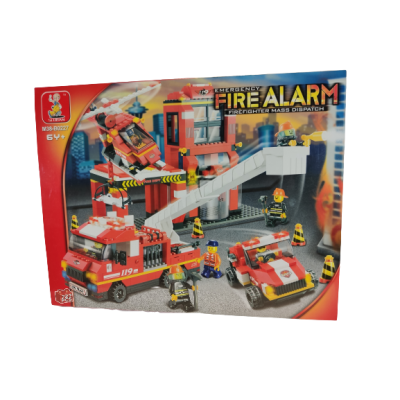 Sluban Fire Alarm Firefighter Mass Dispatch M38-B0227