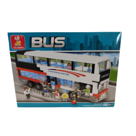 Sluban Town Bus Luxe dubbeldekker; 741pcs M38-B0335 