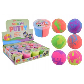 Bouncing putty duo colors