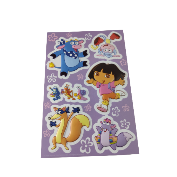 3D Stickervel Dora 